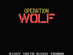 operation wolf -toybox-